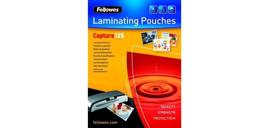 Fellowes Pochettes ImageLast A4 125 microns - Paquet de 100