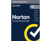 Norton Small Business | Protezione antivirus per piccole imprese e small office | 10 dispositivi | Licenza di 1 anno