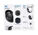 TP-Link Tapo C510W Dôme Caméra de sécurité IP Intérieure et extérieure 2304 x 1296 pixels Plafond