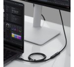 StarTech.com 60cm USB4 Extension Cable, 40Gbps, Thunderbolt 4 Compatible, 240W Charging, 8K 60Hz/4K 240Hz, USB-C Male to Female