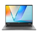 ASUS Vivobook 14 Flip TP3407SA-QL123X Copilot+ PC Intel Core Ultra 7 256V Hybride (2-en-1) 35,6 cm (14") Écran tactile WUXGA 16 Go LPDDR5x-SDRAM 1 To SSD Wi-Fi 7 (802.11be) Windows 11 Pro Gris