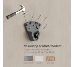 Equip 32"-100" No Drilling TV Wall Mount Bracket