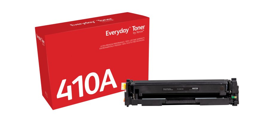 Toner Everyday™ Noir de Xerox compatible avec HP 410A (CF410A), Capacité standard