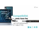 i-tec Metal C31HUBMETAL2A2C hub & concentrateur USB 3.2 Gen 1 (3.1 Gen 1) Type-C 10000 Mbit/s Noir