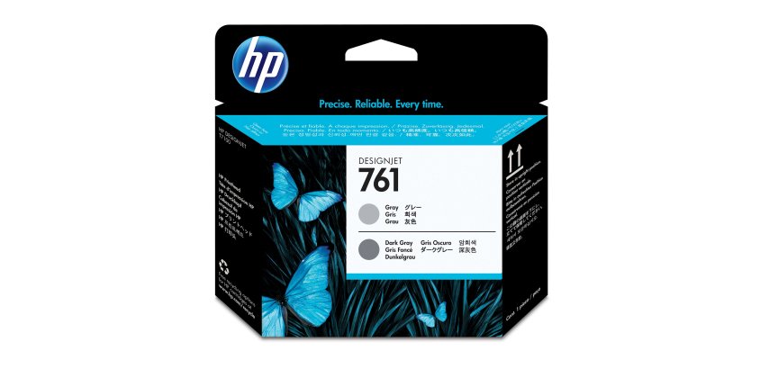 HP 761 - gray, dark gray - printhead