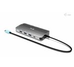 i-tec USB-C Metal Nano 3x Display (DP, HDMI and VGA) Docking Station + Power Delivery 100 W