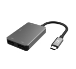 Celly PROHUB4IN1SV hub de interfaz USB 2.0 Type-C Gris