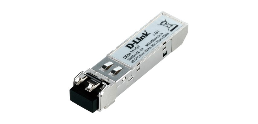 D-Link DEM-311GT module émetteur-récepteur de réseau Fibre optique 1000 Mbit/s SFP 850 nm