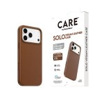 PanzerGlass CARE™ by ® Solo Vegan Leather Case Brown w. MagSafe iPhone 18 Pro Max | 17 Pro Max coque de protection pour téléphones portables Housse Marron
