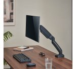 AISENS Soporte De Mesa Pro Contrapeso Giratorio E Inclinable Para Monitor/TV 9kg (3 Pivotes, 1 Brazo) De 17-32, Negro