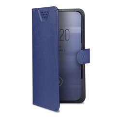 Celly Wally One XXXL mobile phone case 15.2 cm (6") Flip case Blue