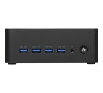 MSI Cubi Z AI 8M-006BEU Cubo Nero 8845HS AMD SoC 3,8 GHz Altoparlanti incorporati