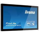 iiyama ProLite TF2234MC-B7X flat PC screen 54.6 cm (21.5") 1920 x 1080 pixels Full HD LED Multi-touch Black