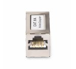 StarTech.com Coupleur RJ45 Blindé, Coupleur en Ligne Cat6a, Coupleur RJ45 Femelle vers Femelle (F/F) Brochage T568B, Extension de Câble Ethernet Blindé