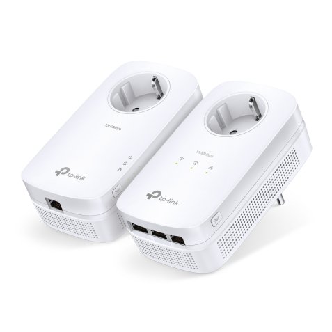 TP-Link TL-PA8033P KIT Adaptateur réseau CPL 1300 Mbit/s Ethernet/LAN Blanc 2 pièce(s)