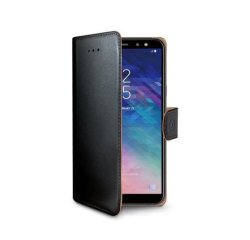 Celly CUSTODIA mobile phone case 14.2 cm (5.6") Wallet case Black