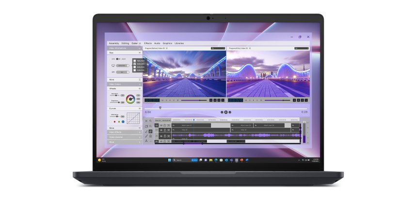 DELL Pro Max 16 MC16250 Intel Core Ultra 7 265H Station de travail mobile 40,6 cm (16") Full HD+ 32 Go DDR5-SDRAM 1 To SSD NVIDIA RTX PRO 500 Blackwell Wi-Fi 7 (802.11be) Windows 11 Pro Français Noir