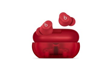 Apple Beats Solo Buds - Auriculares de tapón True Wireless - Rojo transparente