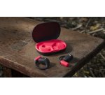 Philips Serie 6000 TAA6709BK/00 cuffia e auricolare True Wireless Stereo (TWS) A clip Sport Bluetooth Nero, Rosso
