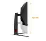 AOC G4 CU34G4 computer monitor 86.4 cm (34") 3440 x 1440 pixels Wide Quad HD LED Black, Red