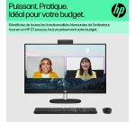 HP All-in-One 27-cr0076nf PC AMD Ryzen™ 7 7730U 68,6 cm (27") 1920 x 1080 pixels 32 Go DDR4-SDRAM 1 To SSD Windows 11 Home Wi-Fi 6 (802.11ax) Blanc