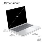 HP EliteBook X G2i 14 inch Notebook Next Gen AI PC Wolf Pro Security Edition Copilot+ PC Intel Core Ultra X7 358H Computer portatile 35,6 cm (14") 3K 32 GB LPDDR5x-SDRAM 1 TB SSD Wi-Fi 7 (802.11be) Windows 11 Pro Argento