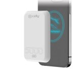 Celly MAGPB5000EVOWH batteria portatile 5000 mAh Carica wireless Bianco
