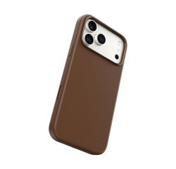PanzerGlass CARE™ by ® Solo Vegan Leather Case Brown w. MagSafe iPhone 18 Pro Max | 17 Pro Max coque de protection pour téléphones portables Housse Marron