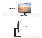 Philips 1000 series 27E1N1800AE/00 computer monitor 68.6 cm (27") 3840 x 2160 pixels 4K Ultra HD LED Black