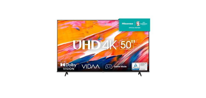 Hisense 50A6K Televisor 127 cm (50") 4K Ultra HD Smart TV Wifi Negro 300 cd / m²
