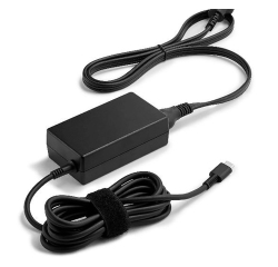 HP Poly USB-C 65W Power Adapter and Power Cord Kit Nero