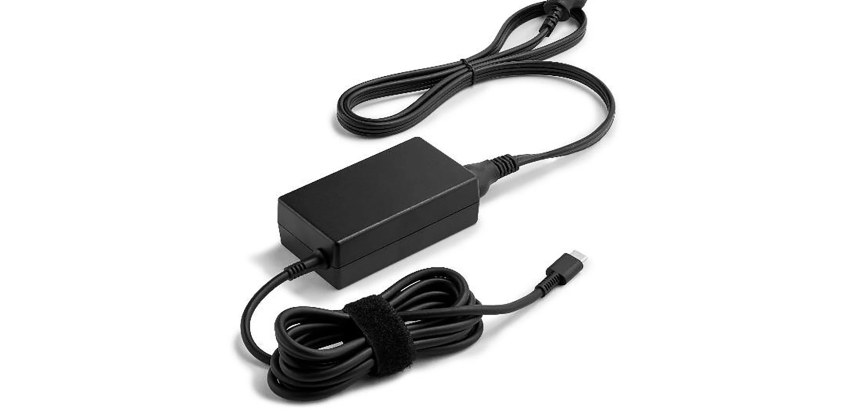 HP Poly USB-C 65W Power Adapter and Power Cord Kit Nero