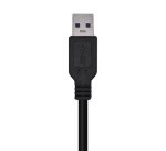 AISENS Cable USB 3.0, Tipo A/M-A/M, Negro, 2.0m