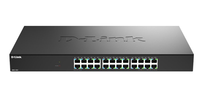 D-Link DMS-1024 Non-géré 2.5G Ethernet (100/1000/2500) Noir