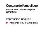 HP 507A - magenta - original - LaserJet - cartouche de toner (CE403A)