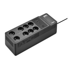 APC Back-UPS BE1050G2-FR - Onduleur 8x broches terre (Belgique), 1050VA, 2 chargeurs USB, 1 port data USB