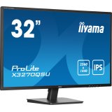 iiyama ProLite X3270QSU-B1 computer monitor 81,3 cm (32") 2560 x 1440 Pixels Wide Quad HD LED Zwart