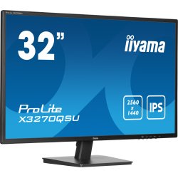 iiyama ProLite X3270QSU-B1 computer monitor 81,3 cm (32") 2560 x 1440 Pixels Wide Quad HD LED Zwart