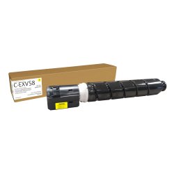 Remanufacturé Everyday Toner remanufacturé Jaune Everyday™ de Xerox compatible avec Canon C-EXV58 (3766C002AA), Capacité standard