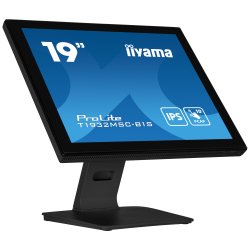 iiyama ProLite T1932MSC-B1S écran plat de PC 48,3 cm (19") 1280 x 1024 pixels Full HD LED Écran tactile Dessus de table Noir