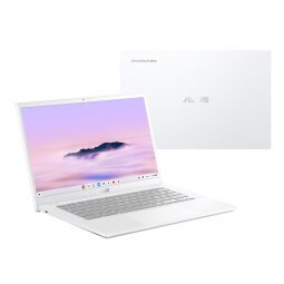 ASUS Chromebook Plus CX34 CX3402CBA-PQ0317 Intel® Core™ i3 i3-1215U 35,6 cm (14") Full HD 8 Go LPDDR5-SDRAM 128 Go Flash Wi-Fi 6 (802.11ax) ChromeOS Blanc