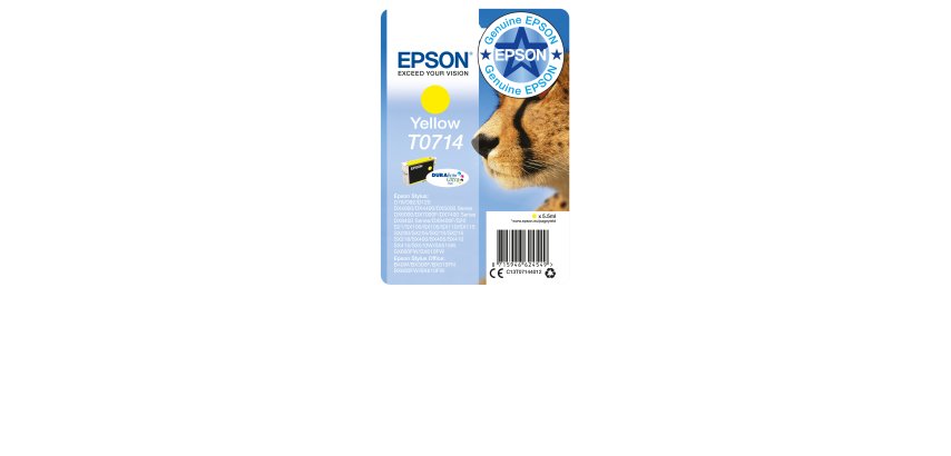 Epson Singlepack Yellow T0714 DURABrite Ultra Ink