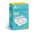 TP-Link TL-PA4010PKIT AV500+ Powerline Kit with AC Pass Through - kit d'adaptation pour courant porteur - Branchement mural
