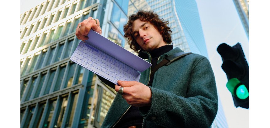 Logitech Keys-To-Go 2 AZERTY Français Bluetooth Lilas