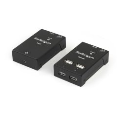 StarTech.com Prolunga/Extender USB 2.0 a 4 porte via Cat5 o Cat6 - Estensore USB2.0 via cavo Cat5/Cat6 fino a 40m