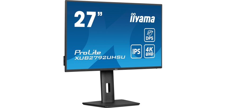 iiyama ProLite XUB2792UHSU-B6 flat PC screen 68.6 cm (27") 3840 x 2160 pixels 4K Ultra HD LED Black