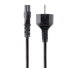 StarTech.com Cable de 3m de Alimentación de Repuesto para Ordenador Portátil, EU Schuko a C5, 2,5A 250V, 18AWG, para Cargador de Portátiles, Hoja de Trébol/Mickey Mouse