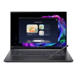 Acer Swift SFX14-73G-7484 Intel Core Ultra 7 255H Ordinateur portable 36,8 cm (14.5") Écran tactile WQXGA+ 16 Go LPDDR5x-SDRAM 1 To SSD NVIDIA GeForce RTX 5050 Wi-Fi 6E (802.11ax) Windows 11 Home Gris