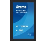 iiyama TW1023ASC-B3P Écran d'affichage dynamique En forme de kiosk 25,6 cm (10.1") Wifi 385 cd/m² WXGA Noir Écran tactile Intégré dans le processeur Android 24/7