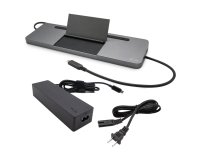 i-tec Metal SB-C Ergonomic 4K 3x Display Docking Station with Power Delivery 85 W + Universal Charger 100 W